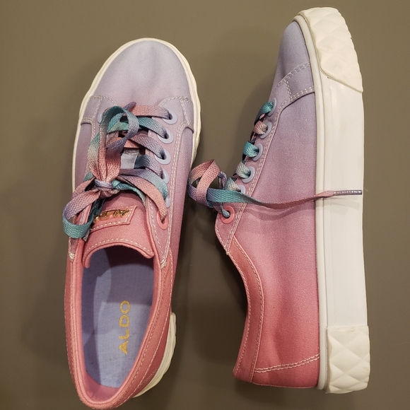 Aldo shoes size 6.5 lilac and pink - Picture 1 of 5